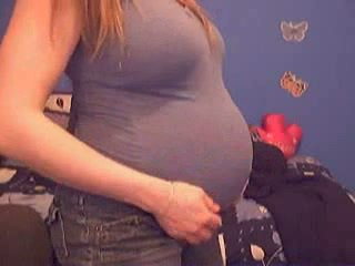Viser gravid mage