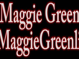 شقراء maggie green غير أقرن إلى أنت!
